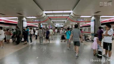 北京地铁内景